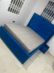 Royal Comfort Double Bed Frame with Side Drawer - Brand New - 1