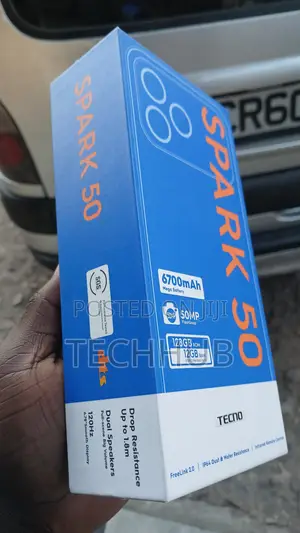 New Tecno Spark 50 5G 128GB Black