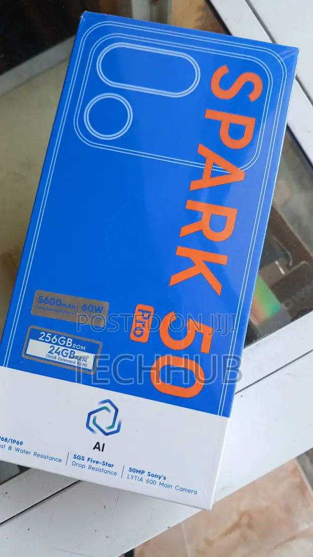 New Tecno Spark 50 128GB Black - 1