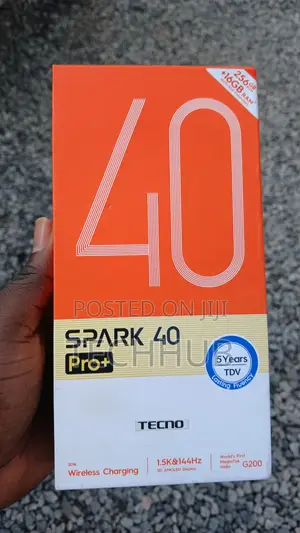 New Tecno Spark 40 Pro+ 256GB Orange