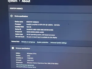 Asus Desktop Computer - Intel Core i5, 6GB RAM, 160GB HDD