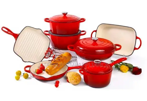 11 PCS Stainless Steel Cookware Set - 1