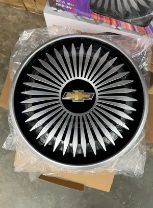 Chevrolet Matiz Wheel Cover Set - 13 Inch - Ash & Black