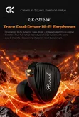 GK Streak Single DD with Micro-Planar Headphones - 2