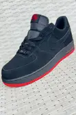Nike Air Force 1 Black & Red Sneakers - 3