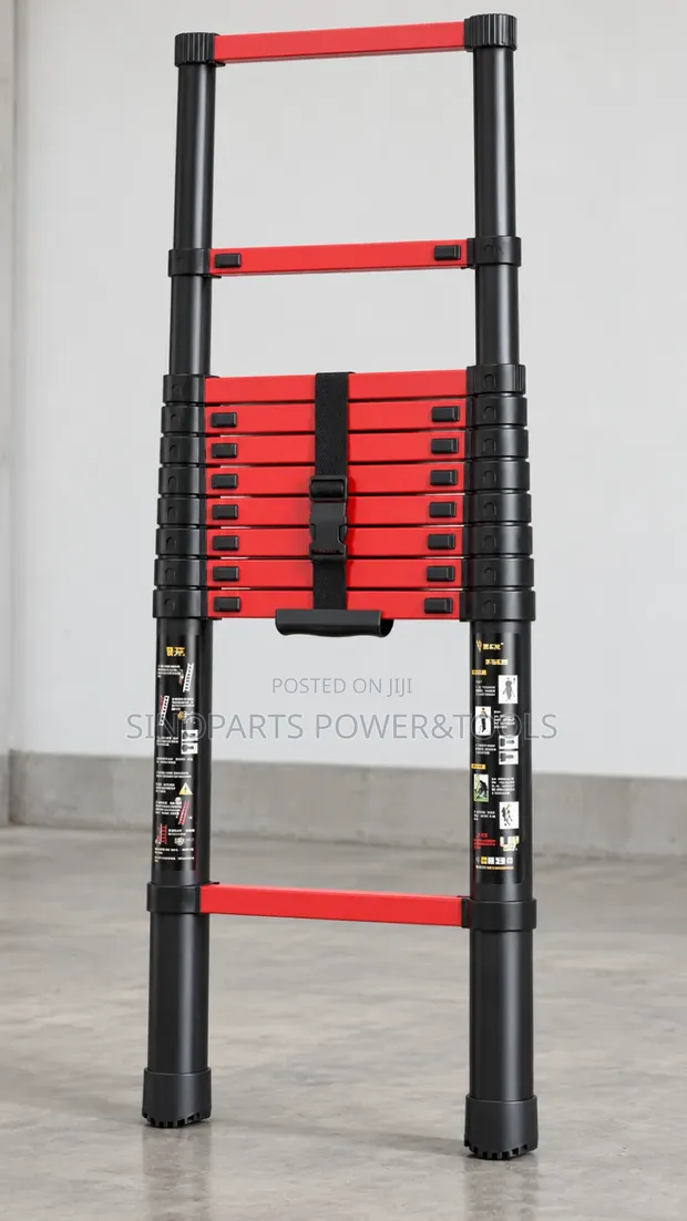 Heavy Duty Telescopic Ladder 150kg Foldable Extension Ladder - 1
