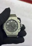 Hublot Big Bang Chronograph Tantalum Gray Dial Green Strap Watch - 5