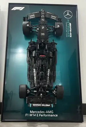 LEGO Mercedes-AMG F1 with Wall Display