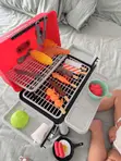 Kids Barbecue Grill Toy with Sound and Light - 1