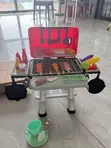Kids Barbecue Grill Toy with Sound and Light - 2