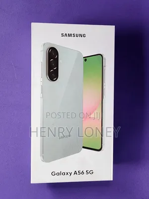 New Samsung Galaxy A56 256GB Black