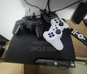 PS3 Slim Console Set with 10 Games