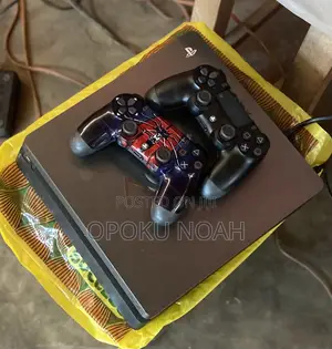 PS4 Slim with 5 Games