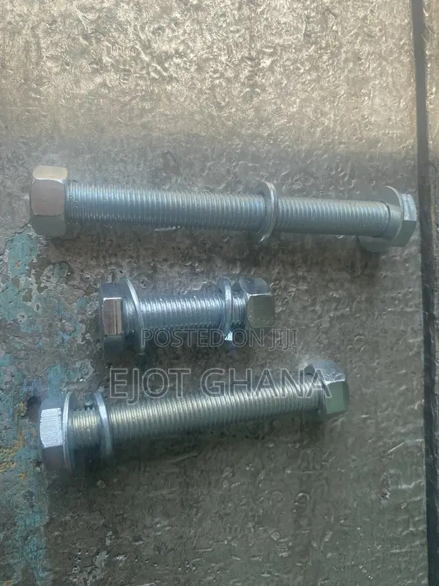 Bolts and Nuts - Galvanized, Hot Dip Galvanized, Stainless Steel - 1