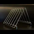 6 Compartment Stainless Steel Chopping Board Holder - 2