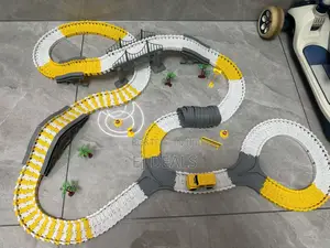 Construction Race Track Toy Set - 326 Pieces