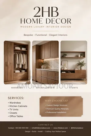 Saviour Home Decor - Bespoke Kitchen Cabinets