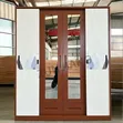 Fireproof Metal Steel Wardrobe Cabinet - 4 Doors - 1