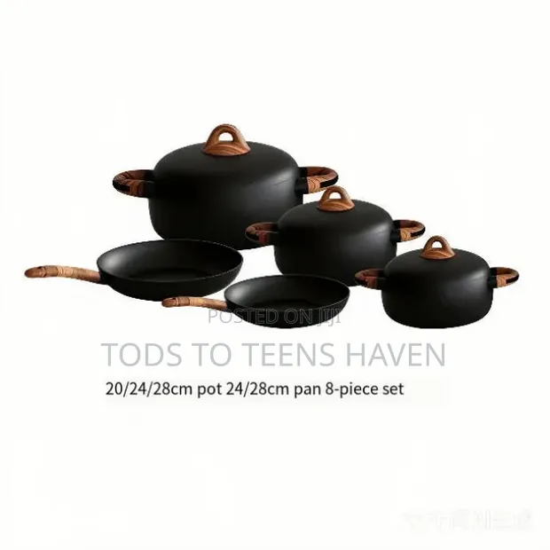 8 Piece Forged Cookware Set - 1
