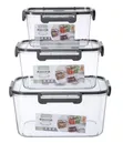 Airtight Food Storage Container Set (3-Piece) - 1