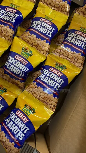 Crunchy Coconut Peanut Snacks