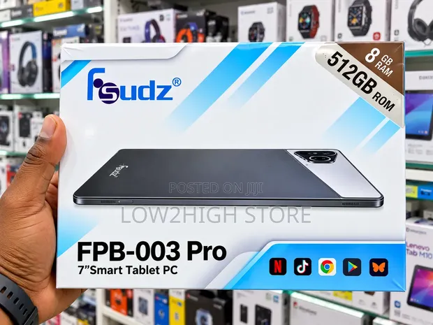 Fsudz FPB-003 Pro 7-inch Android Tablet 512GB - 1