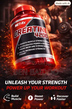 MET-Rx Creatine Capsules Supplement