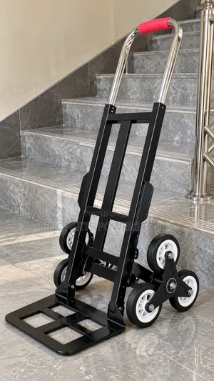 Foldable 6-Wheel Stair Climbing Hand Truck Trolley (50kg)