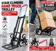 Foldable 6-Wheel Stair Climbing Hand Truck Trolley (50kg) - 5