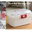 Medium Size Empty First Aid Box - 3