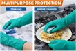 Vaultex Chemical Resistant Nitrile Gloves, Heavy Duty - 5