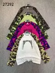 Camo Sleeve Raglan T-Shirts - CRTZ / Supreme / Porterville Style - Unisex - 3
