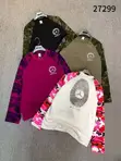 Camo Sleeve Raglan T-Shirts - CRTZ / Supreme / Porterville Style - Unisex - 4