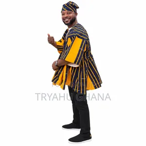 Tamale Handwoven Smock for Men - Tryahu Ghana