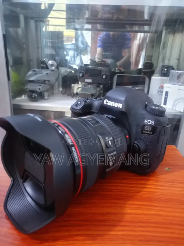 Canon 6D Mark II DSLR Camera with 24-105mm Lens - 1