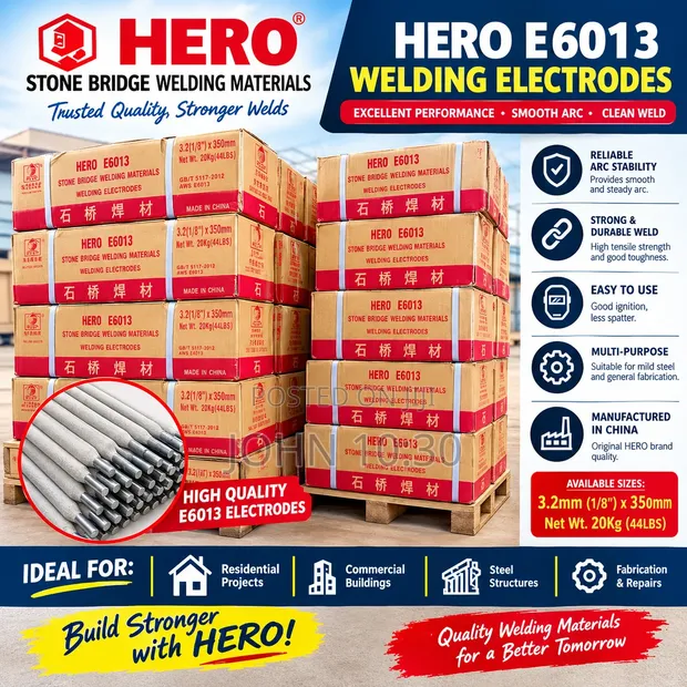 Hero Welding Electrodes (Wholesale) - 1