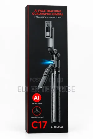 C17 AI Face Tracking Quadrapod Gimbal