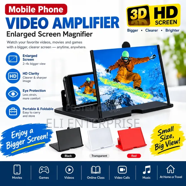 Foldable Phone Screen Projector Stand - 1