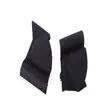 Toyota Corolla 2021-24 Pair Front Windshield Wiper Side Cowl Trim Black - 2