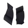 Toyota Corolla 2021-24 Pair Front Windshield Wiper Side Cowl Trim Black - 5