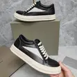Rick Owens Vintage Low-Top Leather Sneakers - 1