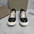 Rick Owens Vintage Low-Top Leather Sneakers - 4
