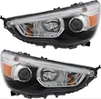 Mitsubishi Outlander 2013 Headlight Pair - 1