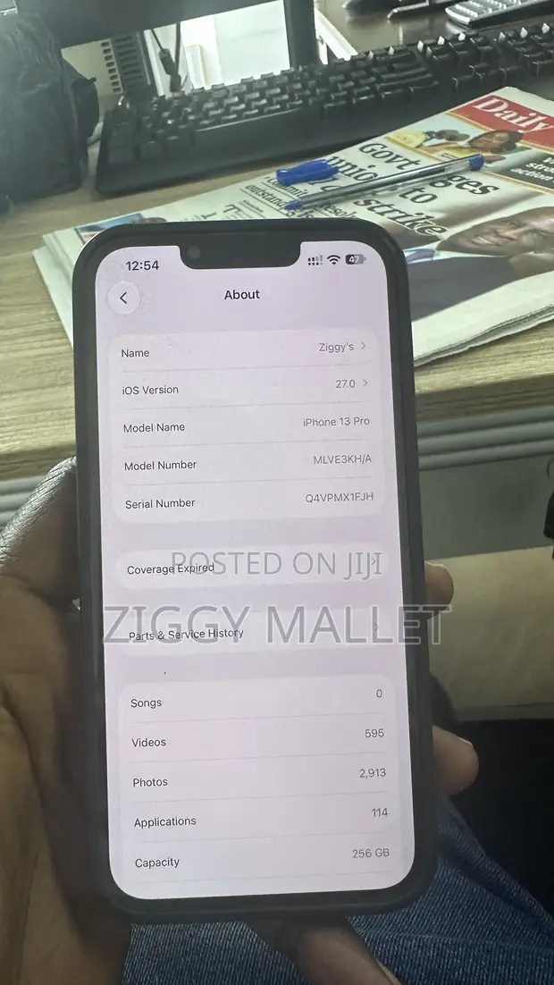 Apple iPhone 13 Pro 256GB Gray - 1