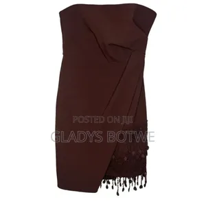 River Island Strapless Bodycon Midi Dress - UK 14