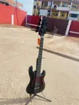 Harley Benton PJ-5 SBK 5-String Bass Guitar - 2