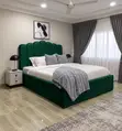 Royal Comfort Luxury Queen Size Bed - Emerald Green - 3