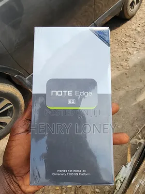 New Infinix Note Edge 256GB Black