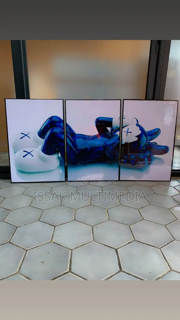 3-in-1 Kaws Art Frame - 1