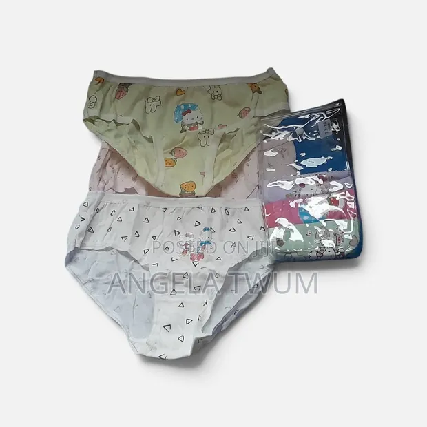 Girl's Cotton Panties - 1